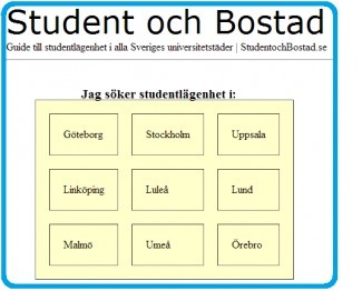 Studentbostad